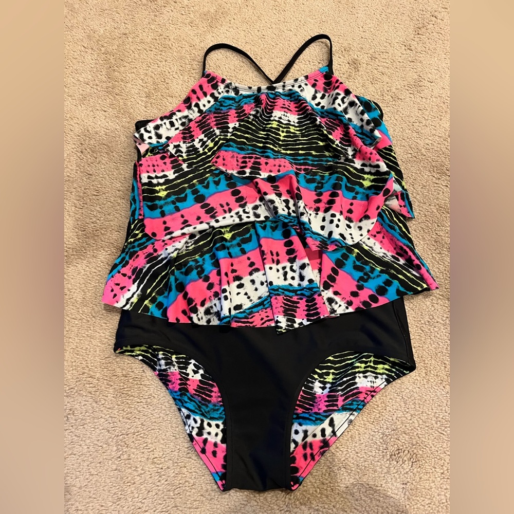 Reversible bottom and tankini swimsuit